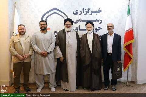 رئيس مجلس علماء الشيعة في بنغلاديش والأمين العام لتنظيم المدارس في الهند يزوران وكالة أنباء الحوزة