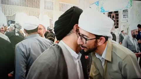 تصاویر/ آیین عمامه گذاری سنتی طلاب اهل سنت حجره امام شافعی روستا بند ارومیه