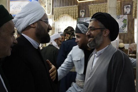 تصاویر/ آیین عمامه گذاری سنتی طلاب اهل سنت حجره امام شافعی روستا بند ارومیه