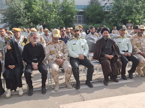 تصاویر/ تشییع پیکرشهید محمد حسن نائینی در کاشان