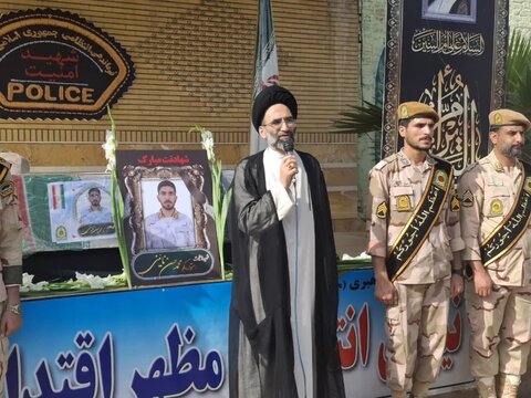 تصاویر/ تشییع پیکرشهید محمد حسن نائینی در کاشان