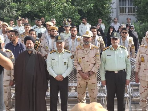 تصاویر/ تشییع پیکرشهید محمد حسن نائینی در کاشان