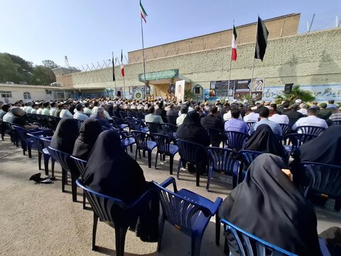 تصاویر/ تشییع پیکرشهید محمد حسن نائینی در کاشان