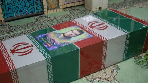 تصاویر/ استقبال از پیکر مطهر شهید جوهرزاده در بوشهر