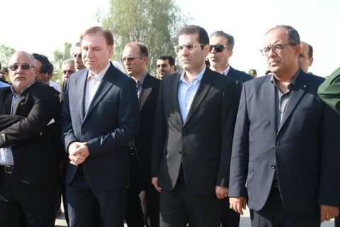 تصاویر/ استقبال از پیکر مطهر شهید جوهرزاده در بوشهر