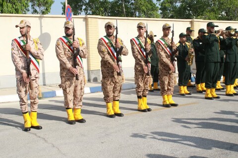 تصاویر/ استقبال از پیکر مطهر شهید جوهرزاده در بوشهر