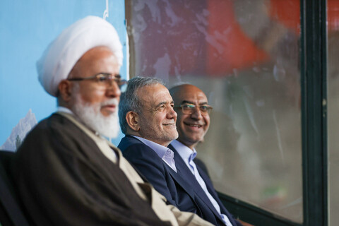 تصاویر/ دیدار عمومی رئیس جمهور با مردم کرمانشاه