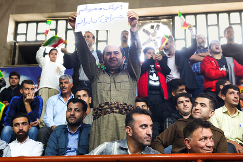 تصاویر/ دیدار عمومی رئیس جمهور با مردم کرمانشاه