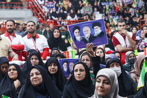 تصاویر/ دیدار عمومی رئیس جمهور با مردم کرمانشاه