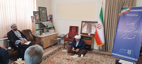 سومین جلسه قرارگاه پشتیبانی از مساجد شهرستان شبستر