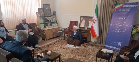 سومین جلسه قرارگاه پشتیبانی از مساجد شهرستان شبستر