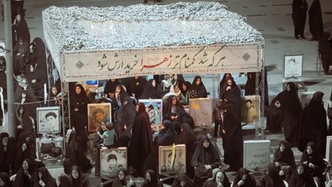 تصاویر/گرامی‌داشت سالگرد تدفین اولین شهید گمنام آران و بیدگل