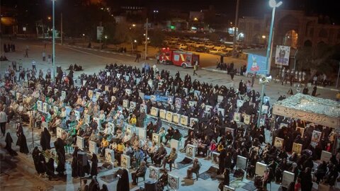 تصاویر/گرامی‌داشت سالگرد تدفین اولین شهید گمنام آران و بیدگل