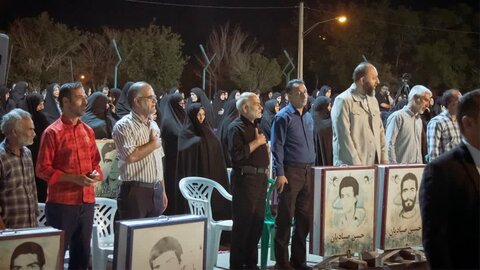 تصاویر/گرامی‌داشت سالگرد تدفین اولین شهید گمنام آران و بیدگل