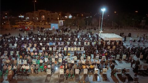 تصاویر/گرامی‌داشت سالگرد تدفین اولین شهید گمنام آران و بیدگل