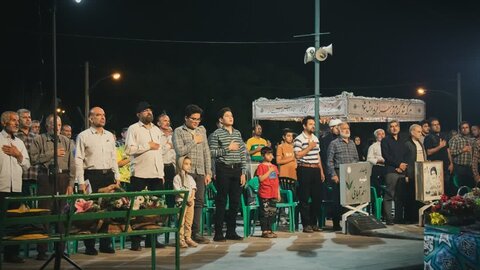 تصاویر/گرامی‌داشت سالگرد تدفین اولین شهید گمنام آران و بیدگل