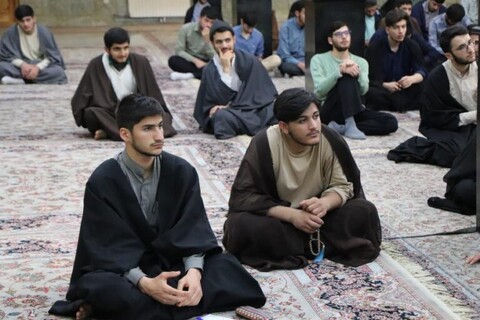 تصاویر/ جلسه اخلاق حوزه علمیه بناب