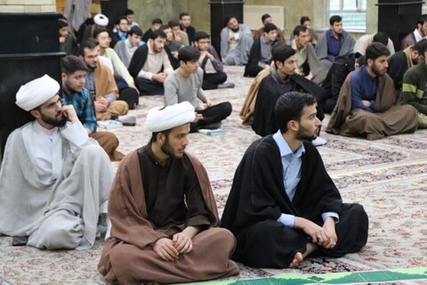 تصاویر/ جلسه اخلاق حوزه علمیه بناب
