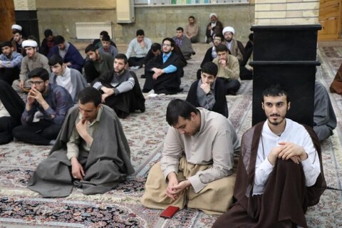 تصاویر/ جلسه اخلاق حوزه علمیه بناب