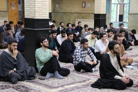 تصاویر/ جلسه اخلاق حوزه علمیه بناب