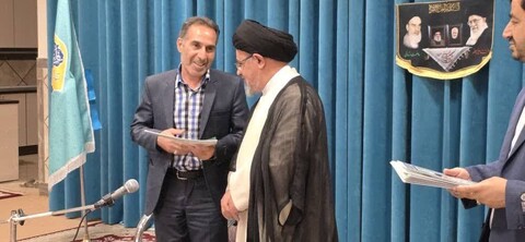 آیین اهدای احکام اعضای ستاد اقامه نماز جمعه شهرستان بناب