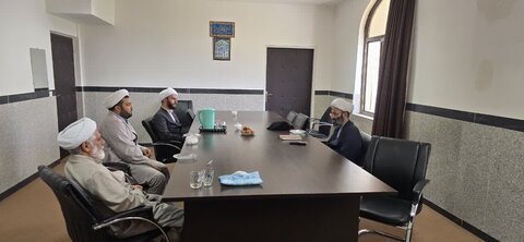 حضور میدانی معاون آموزش و مسئول پذیرش و جذب از مدارس علمیه استان همدان