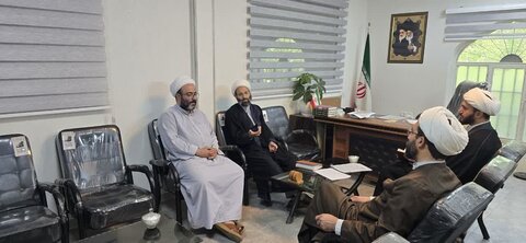 حضور میدانی معاون آموزش و مسئول پذیرش و جذب از مدارس علمیه استان همدان