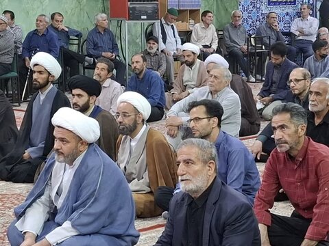 تصاویر/ سالگرد ارتحال حاج اسدالله روحانی همراه با بزرگداشت شهیدرئیسی و علمای آران و بیدگل