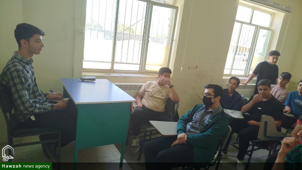 نشست تبلیغی جذب طلبه در مدارس شهرستان فامنین
