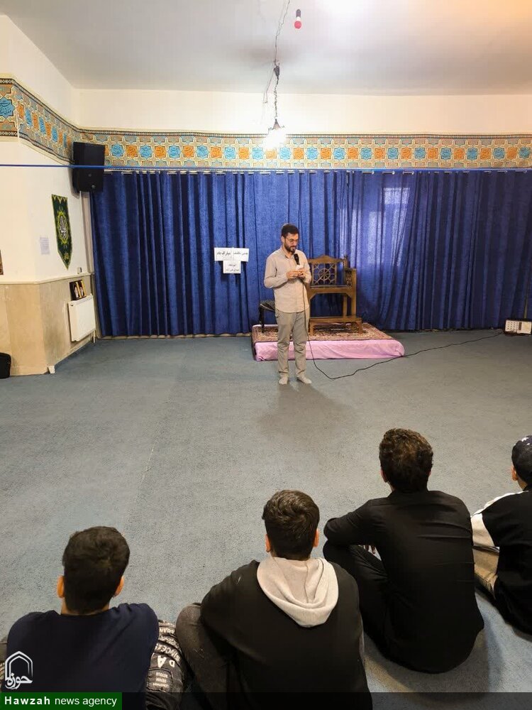 جشن تکلیف دانش آموزان مدرسه شهدای عین آباد