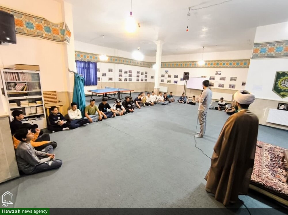 جشن تکلیف دانش آموزان مدرسه شهدای عین آباد