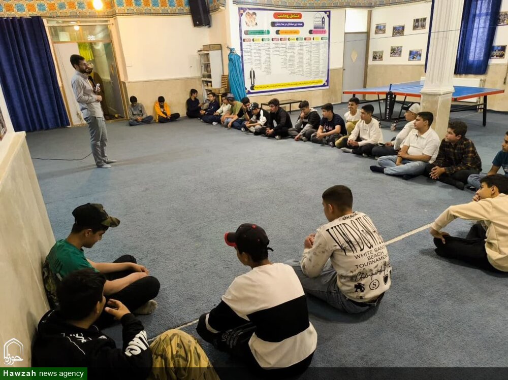 جشن تکلیف دانش آموزان مدرسه شهدای عین آباد