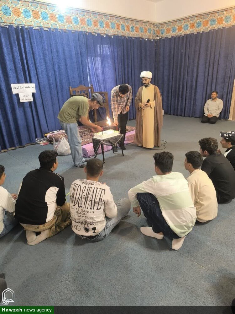 جشن تکلیف دانش آموزان مدرسه شهدای عین آباد