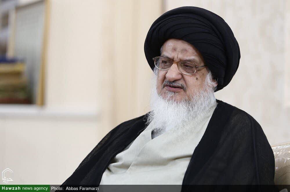 Ayatollah Arafi's representatives meets with Ayatollah Milani
