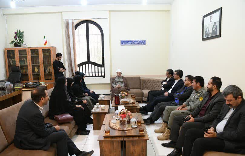 تصاویر/ دیدار رئیس سازمان محیط‌زیست کشور با حجت الاسلام والمسلمین دژکام