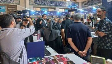 رئیس‌جمهور از سی‌وششمین نمایشگاه کتاب تهران بازدید کرد