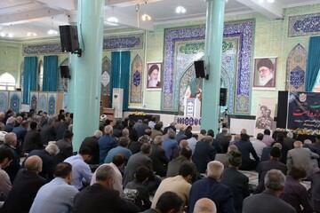 تصاویر/ نماز عبادی سیاسی جمعه تکاب