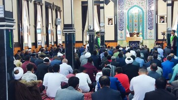 تصاویر/ اقامه نماز جمعه امروز شهرستان چهاربرج