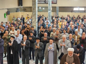 تصاویر/ آیین عبادی سیاسی نماز جمعه چایپاره