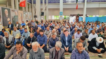 تصاویر/ اقامه نماز جمعه رابر