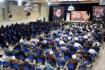 تصاویر/ نخستین سالروز عروج آسمانی رئیس‌جمهور مردمی