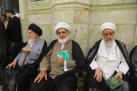 تصاویر / مراسم سالگرد ارتحال آیت الله العظمی بهجت در قم