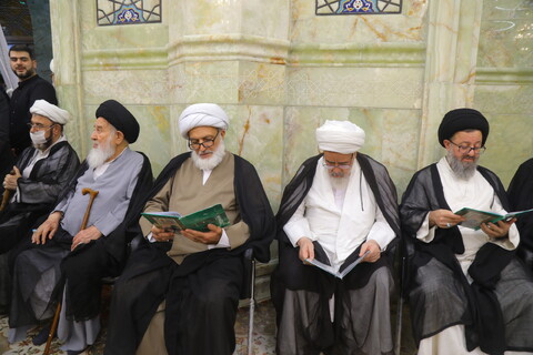 تصاویر / مراسم سالگرد ارتحال آیت الله العظمی بهجت در قم