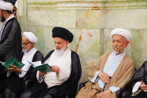 تصاویر / مراسم سالگرد ارتحال آیت الله العظمی بهجت در قم