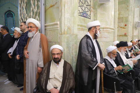 تصاویر / مراسم سالگرد ارتحال آیت الله العظمی بهجت در قم