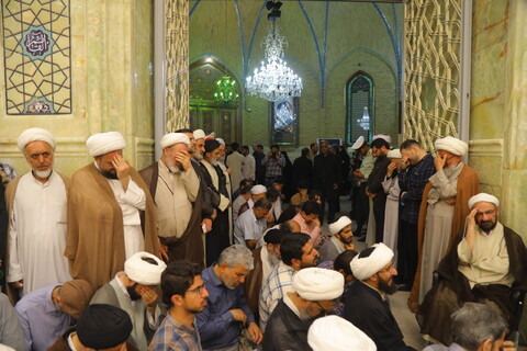 تصاویر / مراسم سالگرد ارتحال آیت الله العظمی بهجت در قم