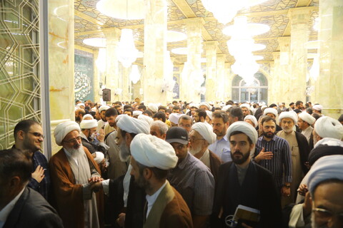 تصاویر / مراسم سالگرد ارتحال آیت الله العظمی بهجت در قم