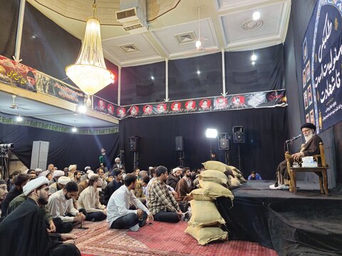 تصاویر/ یادواره شهدای روحانیت و ۱۸۶ شهید مدرسه رضویه قم