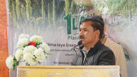 ال حمیٰ لایا گرین مشن کی طرف سے کرگل میں 1 لاکھ پچیس سو سے زائد پودے لگا کر تاریخی درخت کاری مہم کا آغاز کردیا