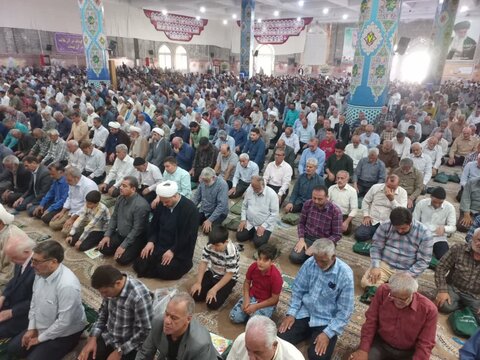 تصاویر/ نماز عبادی سیاسی جمعه کاشان